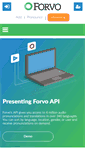Mobile Screenshot of api.forvo.com